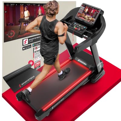 Sportstech F37s: Klappbares Laufband, 7 PS, 20 km/h, Steigung & App