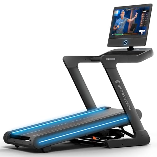 Sportstech sTread Pro/Lite: Klappbares Laufband mit 20 km/h, 17 % Steigung und 7 PS Motor