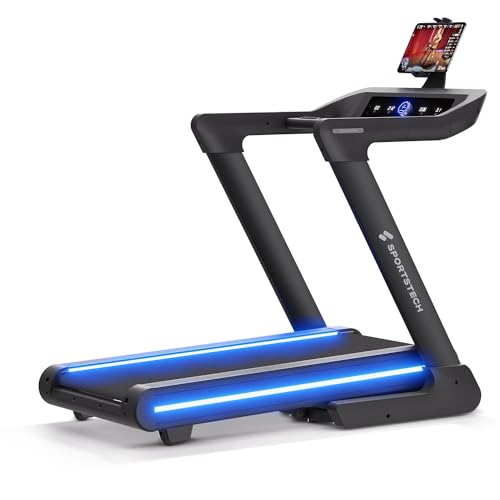 Sportstech sTread Pro/Lite: Klappbares Laufband mit 20 km/h, 17 % Steigung und 7 PS Motor